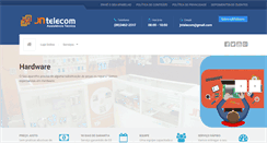 Desktop Screenshot of jntelecom.com.br