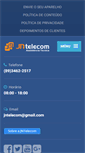 Mobile Screenshot of jntelecom.com.br